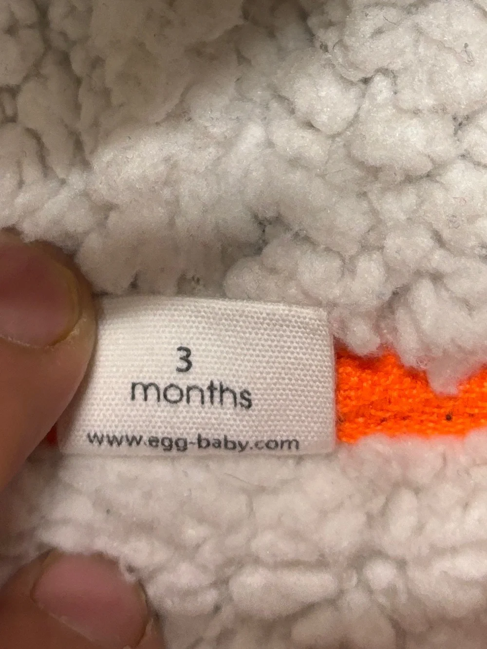 EGG by Susan Lazar Baby Bunting Snowsuit Sherpa Fleece Hooded 3M